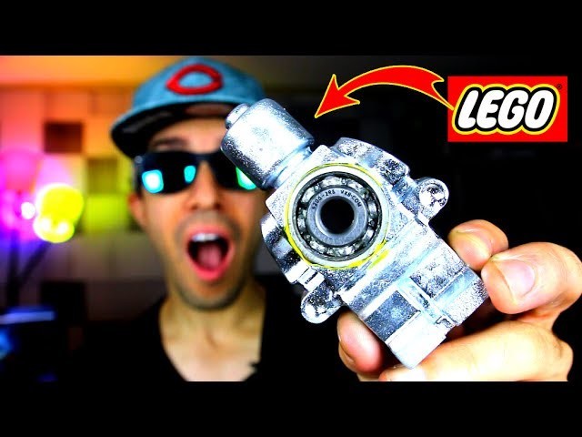 DIY Fidget Spinner GIANT LEGO GALLIUM!
