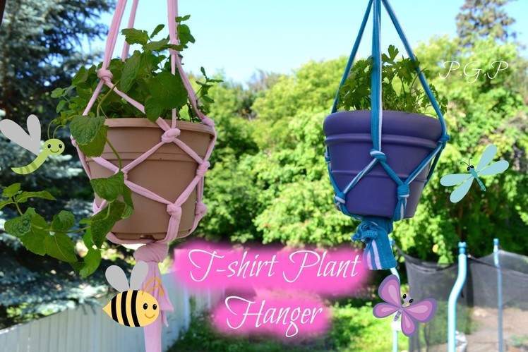 DIY T-shirt Plant Hanger | PGP