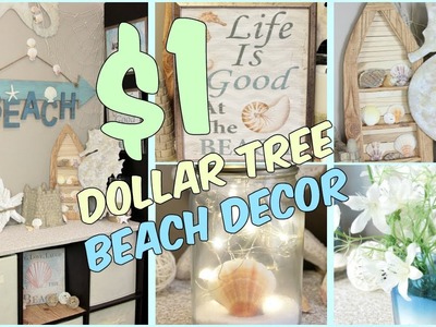DOLLAR TREE BEACH HOME DECOR IDEAS