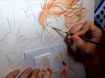Drawing Kou and Futaba.Ao Haru Ride.