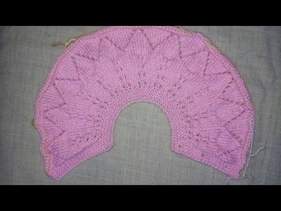 Easy Babygirl Sweater Design(0-3 months) part-1|Hindi