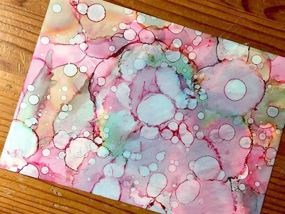 Easy Tutorial: How to use Alcohol Inks