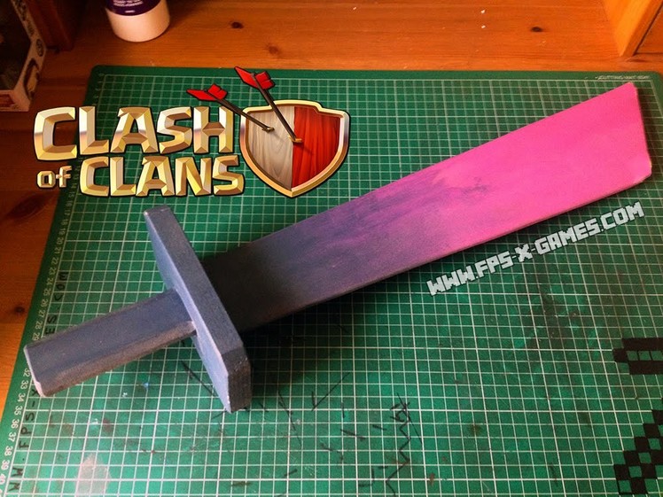 How to Make a Clash of Clans PEKKA Sword