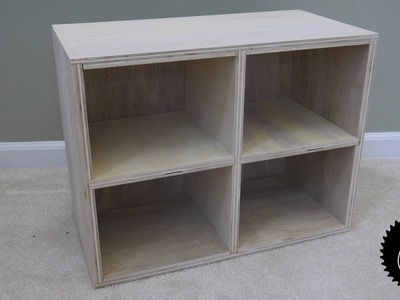 How to Make a Wooden Cubby | Great Storage Project!