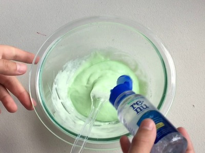 How To Make Slime Without Borax, Liquid Starch, Detergent, Eye Drops! Easy Tutorial!!