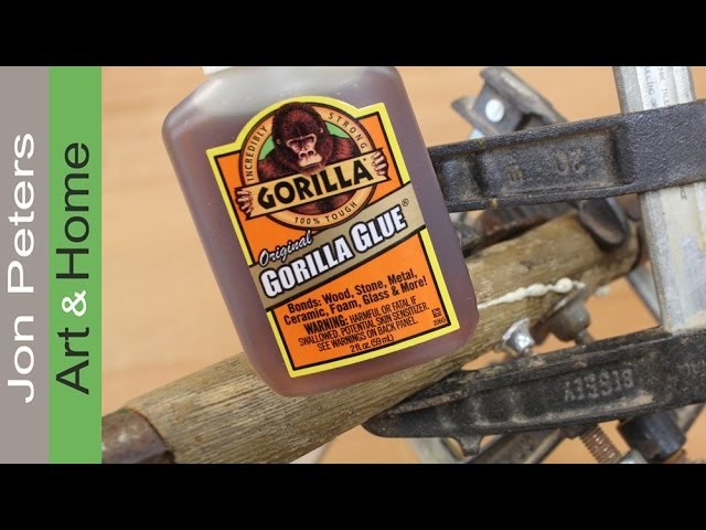 How To Use Gorilla Glue - Fix A Machete Shovel Handle