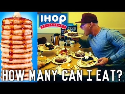 IHop All You Can Eat Pancake Challenge | EPIC CHEAT DAY