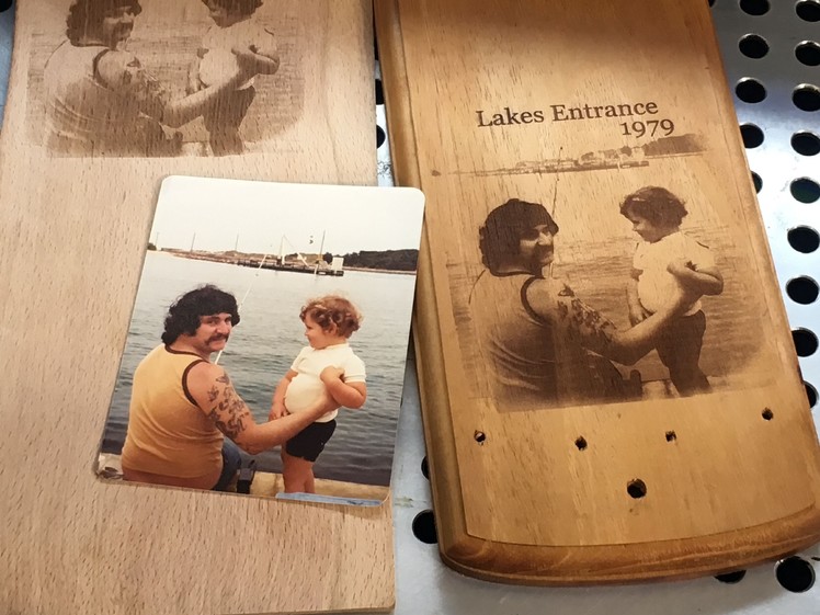 Laser Engraving Techniques for Putting Photos onto Wood