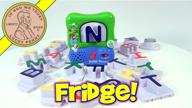 LeapFrog Fridge Phonics & Magnetic Word Builder Letters Learning Toy 2002