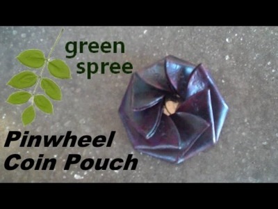 Making a Leather Pinwheel Coin Pouch