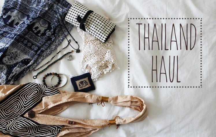My Thailand Haul | Cheap finds, clothing & accessories!