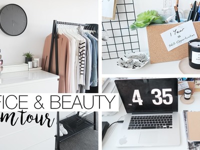 Office Tour & Organisation - Beauty Room & Filming Set Up