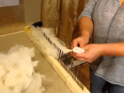 Preparing Alpaca Fiber for Spinning - Without Spending a Ton of Money