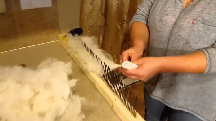Preparing Alpaca Fiber for Spinning - Without Spending a Ton of Money