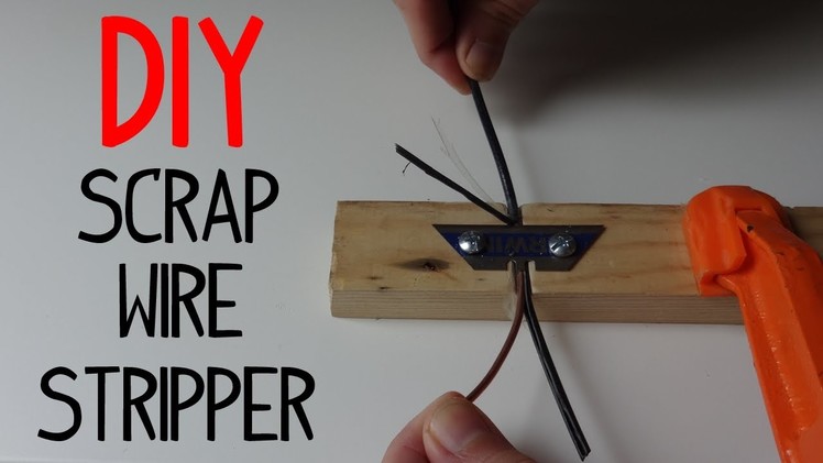 Simple DIY Wire Stripper (for Scrapping)