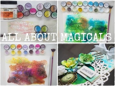 All about MAGICALS from Lindy's Stamp Gang - Tips & Techniques