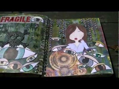 Art Journal Flip - Big Mama Journal