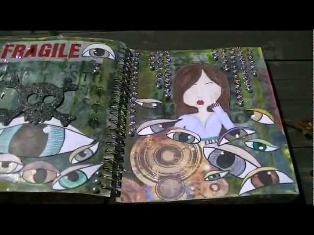 Art Journal Flip - Big Mama Journal