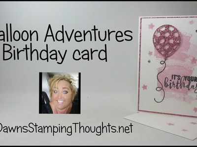 Balloon Adventures Birthday card