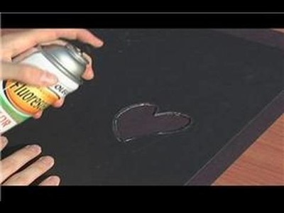 Basic Arts & Crafts Tips : How to Make Spray Paint Stencils