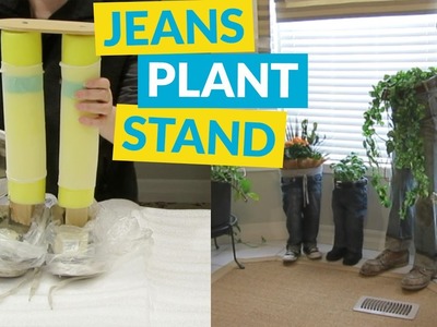 Blue Jean Plant Stand