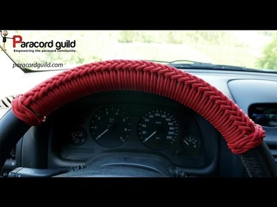 Car tack- paracord steering wheel wrap