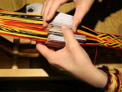 Card Weaving - Interlaced Pattern