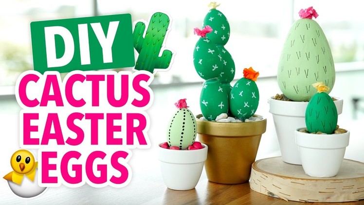 DIY Cactus Easter Eggs - HGTV Handmade