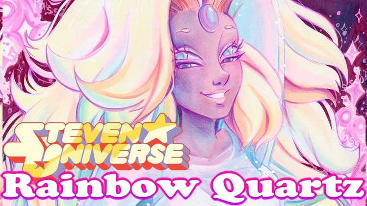 Drawing Rainbow Quartz from Steven Universe !