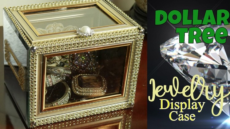 ????????????EZ Dollar Tree Jewelry Display Case: Do-it-Yourself Bling Case from Dollar Tree to YOU!