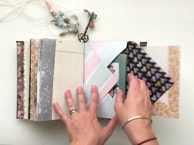 Handmade Guestbook Flip Through