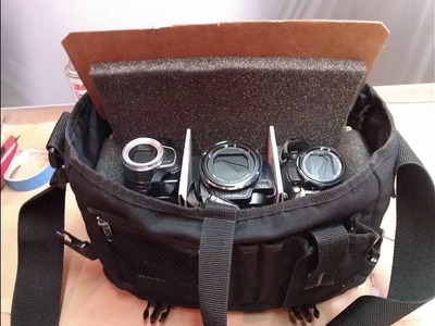 How to Make a Camera Bag Insert!