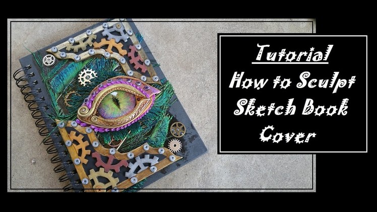 How to Polymerclay Journal Cover