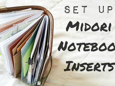 How To Set Up Midori Notebook Inserts