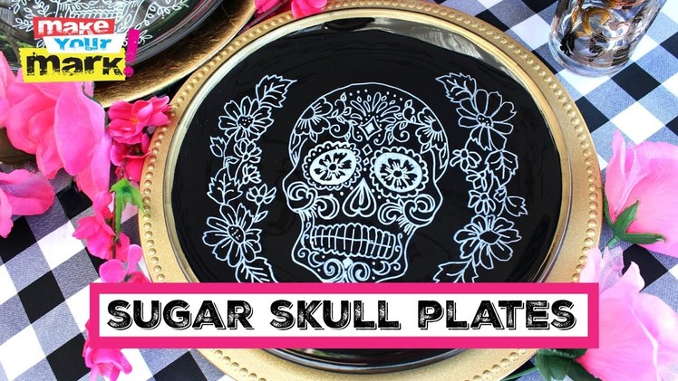 How to: Sugar Skull Plates