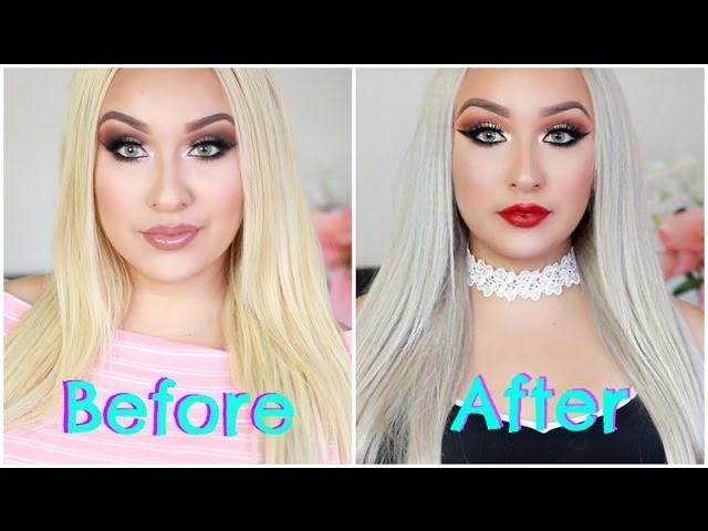 How To Transform Your Hair Extension | From Blonde To Silver.White