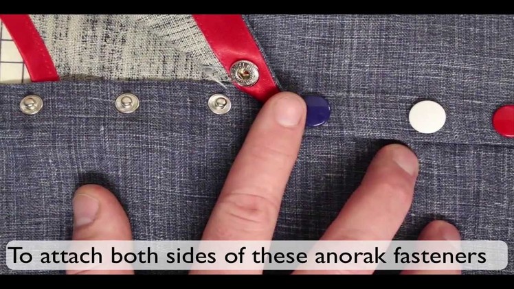 How to use vario pliers to attach no sew fasteners
