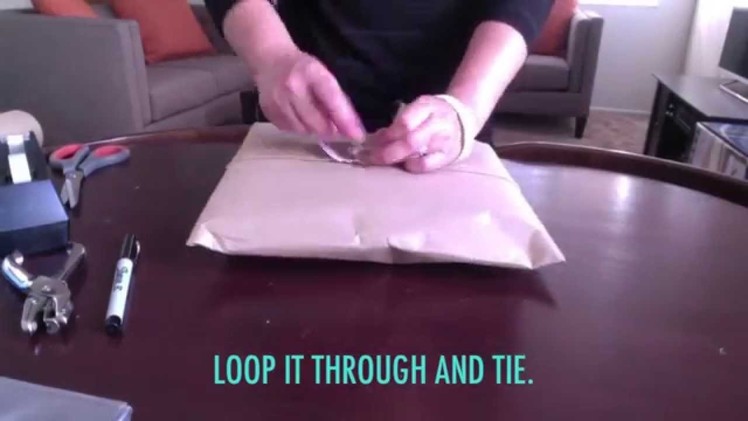 How To Wrap A Present Without A Gift Box