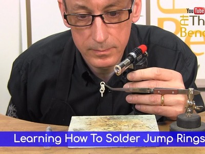 Learning How To Solder - Soldering Jump Rings - Making Your Own Jewellery