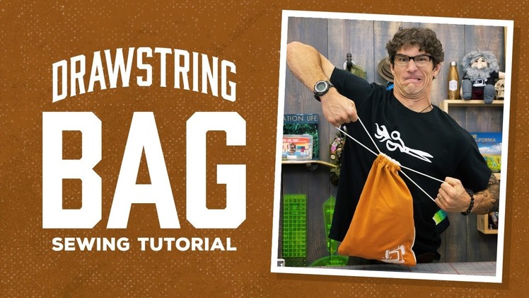 Make a Double-Pull Drawstring Bag with Rob