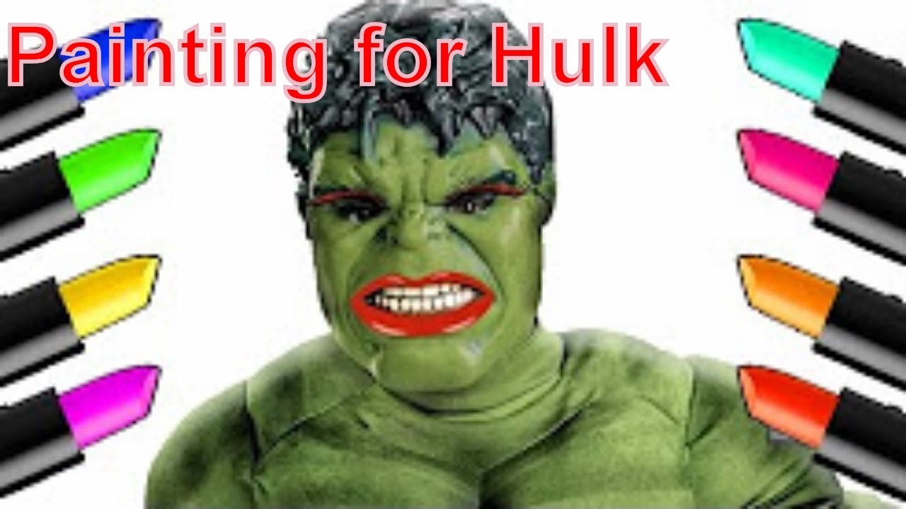 Paint Color For Hulk Kids Painting pictureforkids 5