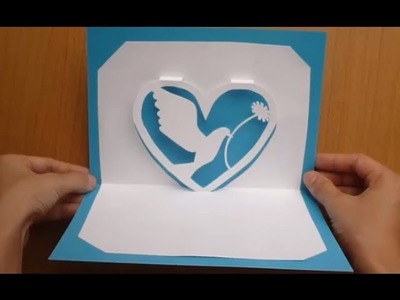 Peaceful Dove Pop Up Card Tutorial