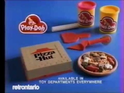 Play Doh Ad- Pizza Hut (1990)