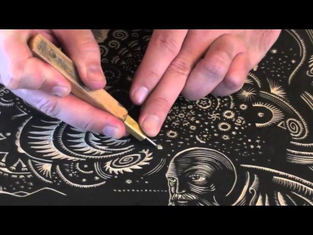 Printmaking Tutorial. Woodcarving with Woodblock Tools. Intaglio Tricks and Techniques Demo