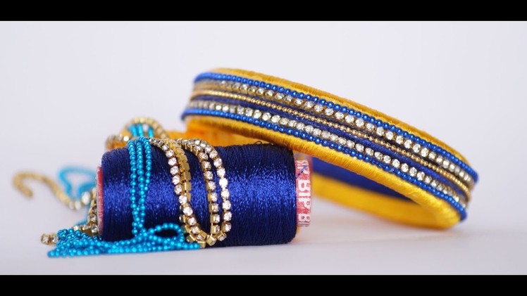 Silk Thread Triplet Bangles