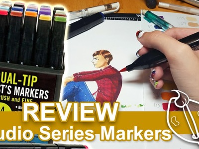 Studio Series Markers Review [Actual Copic Markers Alternative?!]