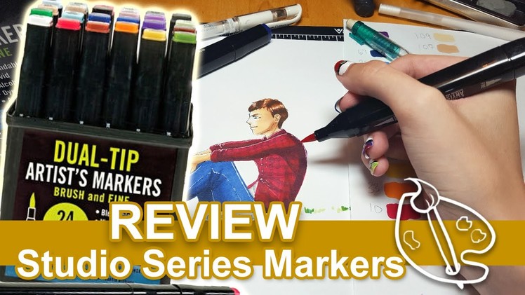 Studio Series Markers Review [Actual Copic Markers Alternative?!]