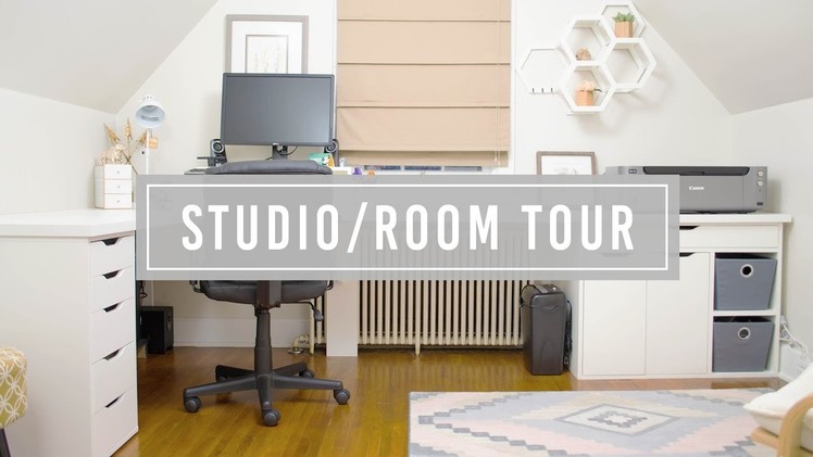 Studio Tour + Room Makeover | Simple & Modern
