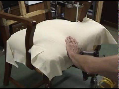 Upholstery - Horse Hair and Leather Part 1