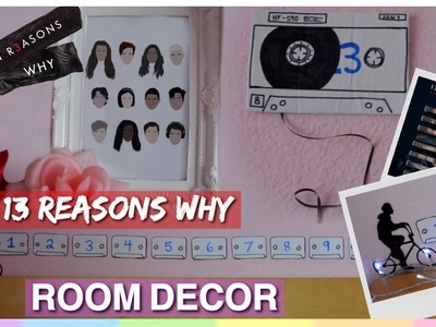 13 Reasons Why Netflix Series Inspired Room Decor ~ Tumblr Fandom Room (REUPLOAD)